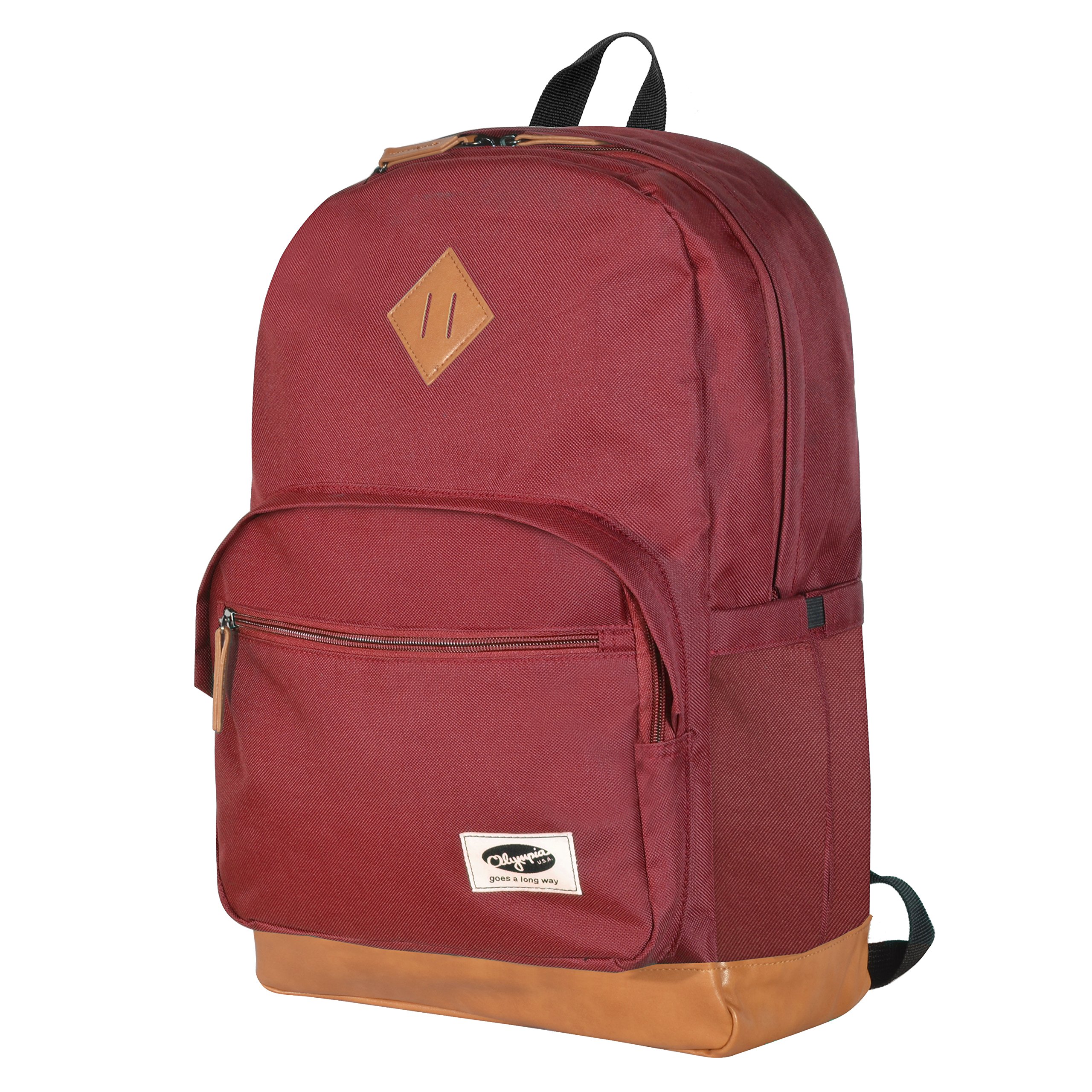 Olympia U.S.A. Element 18" Backpack Backpack, MAROON