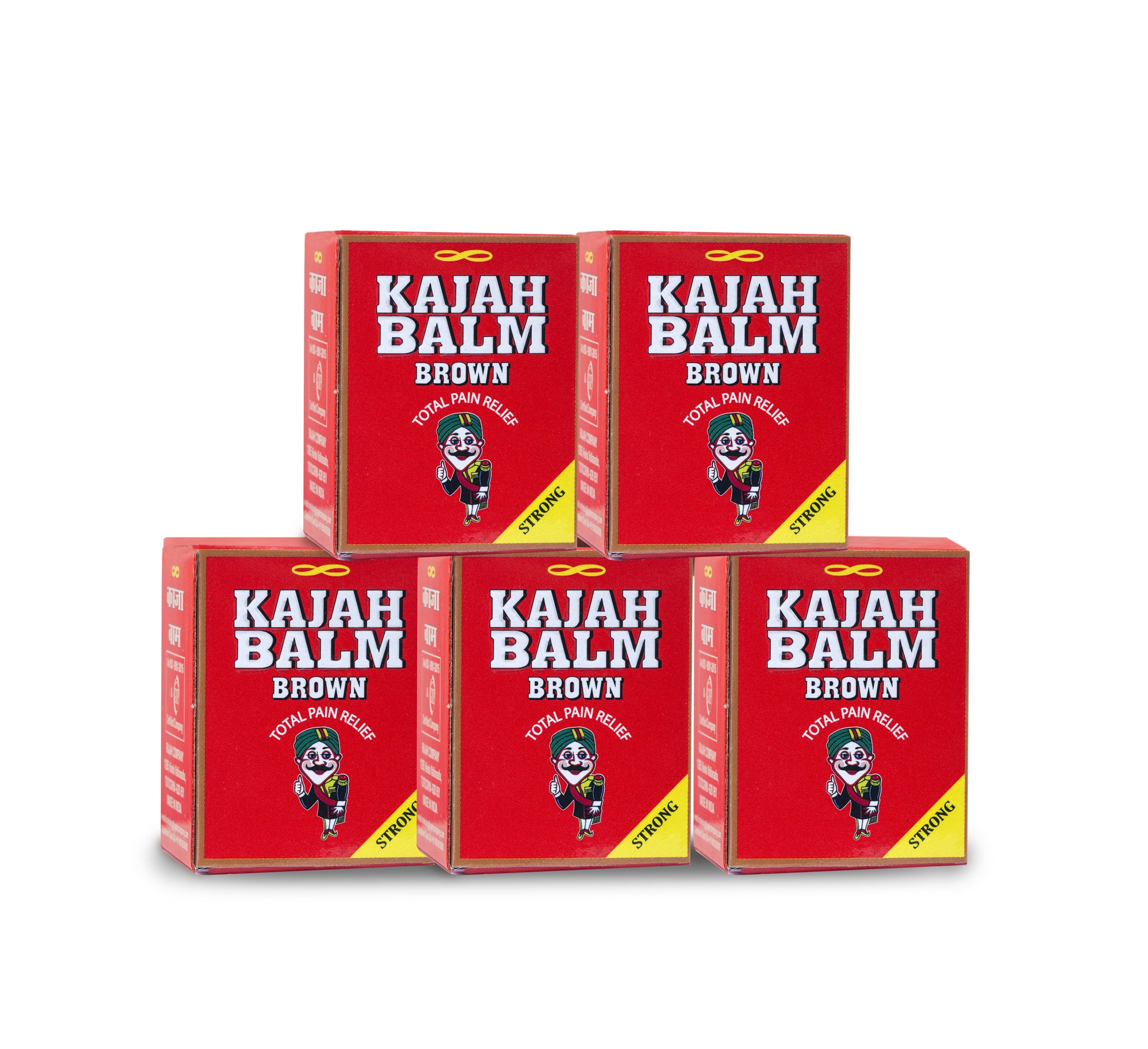 Rajah Group Kajah Brown Balm (10 g) -Pack of 5 (B07B48B5GC) Amazon Price History, Amazon Price Tracker
