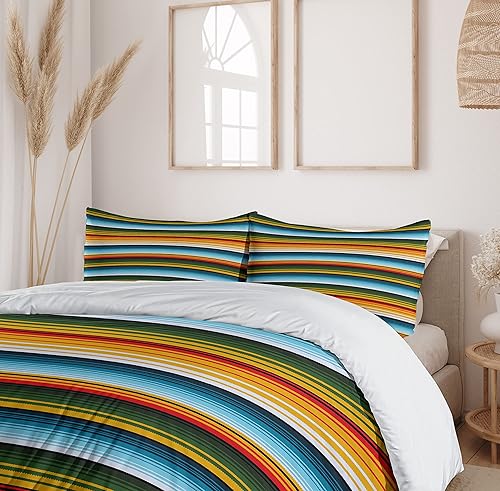 Miniatura 6 de Ambesonne - Funda para edredón multicolor disponible en 3 colores y diferentes tamaños
