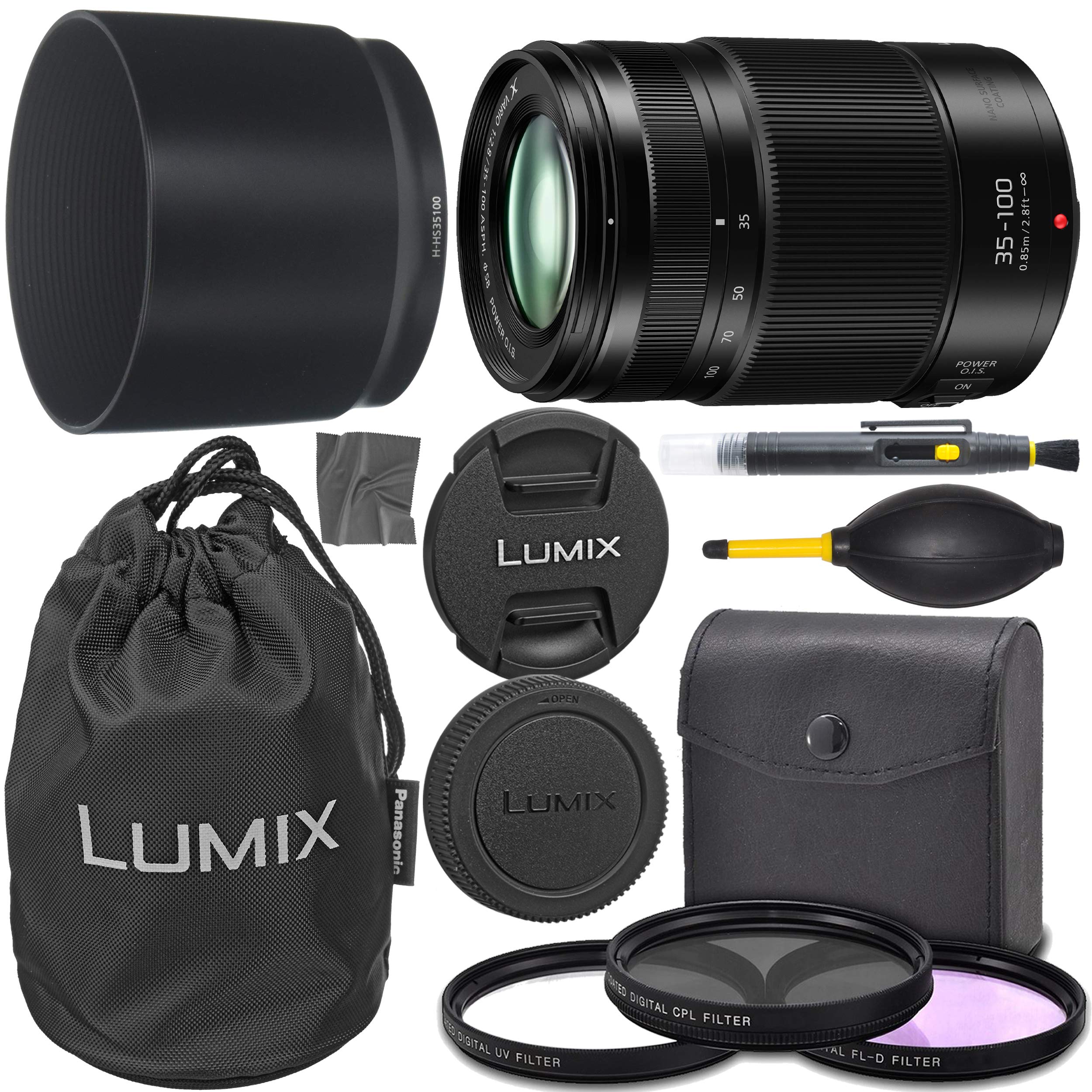 Amazon.com: Panasonic Lumix G X Vario 35-100mm f/2.8 II Power