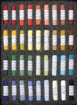 Jack Richeson Unison Pastel Starter Colors, Set of 36