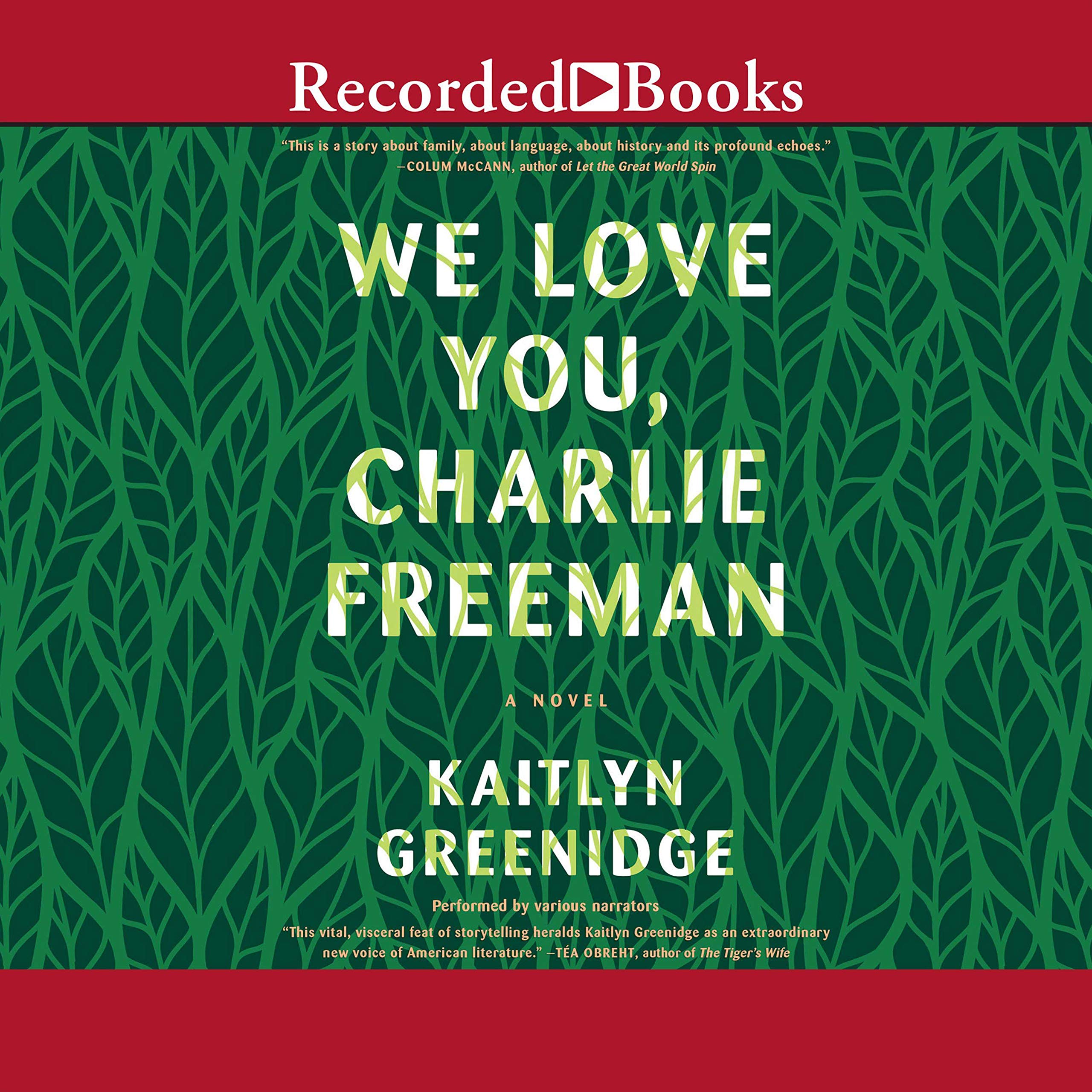 Cover art for We Love You, Charlie Freeman