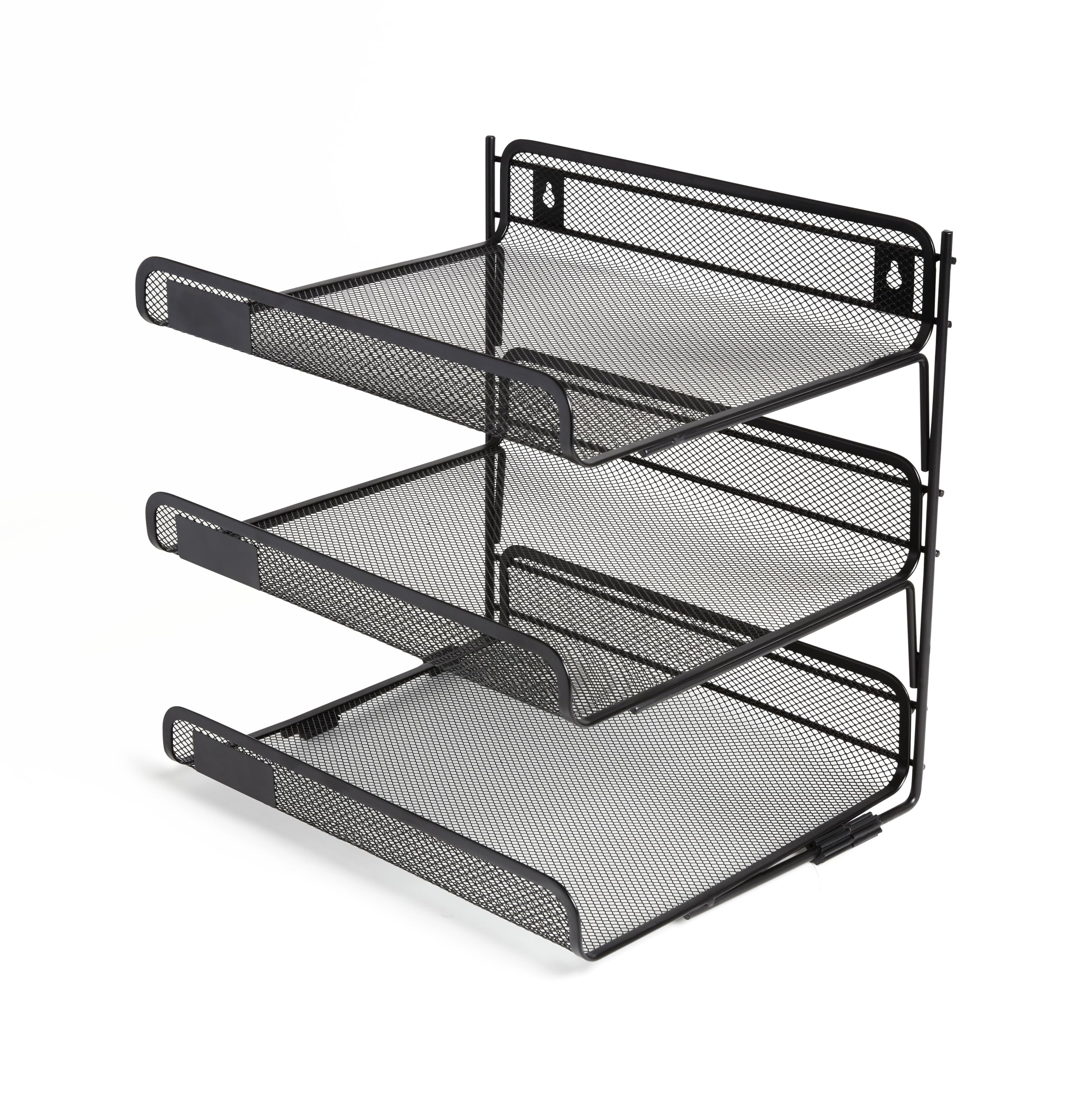 Tru Red Tr57556-CC Organiseur de fichiers en maille métallique 3 compartiments