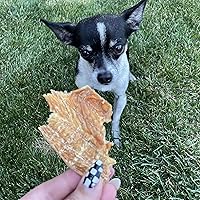 Vista 6 de Pupford Golosinas crujientes de carne seca para perros y cachorros, fabricadas en Estados Unidos, un solo ingrediente, sin rellenos (pollo, 4 onzas)