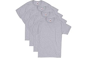 Hanes Men's Essential ComfortSoft T-shirts: 4 or 6-Pack