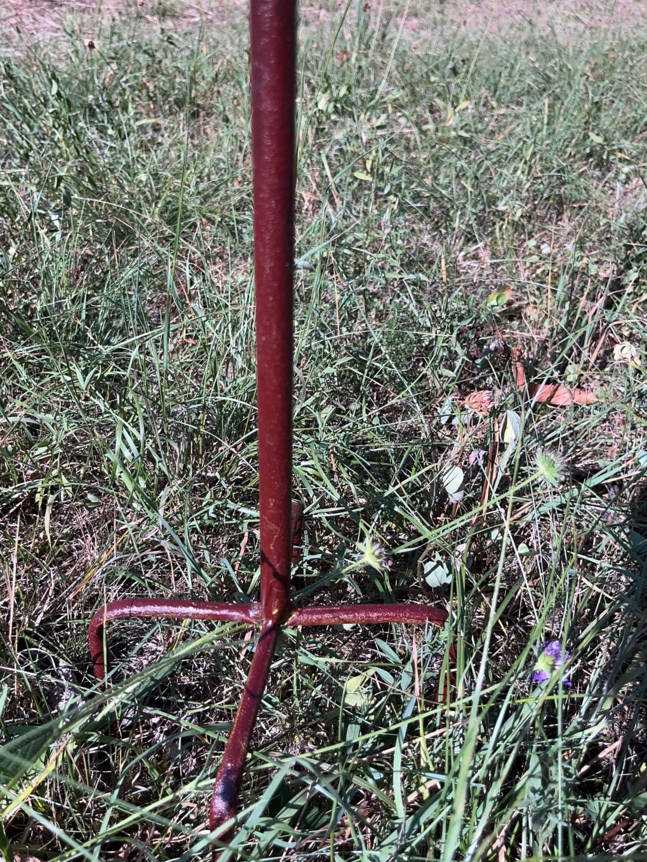 Windrad ArtFerro, Rabe, Metall, 50x30x151, detailreich, handbemalt