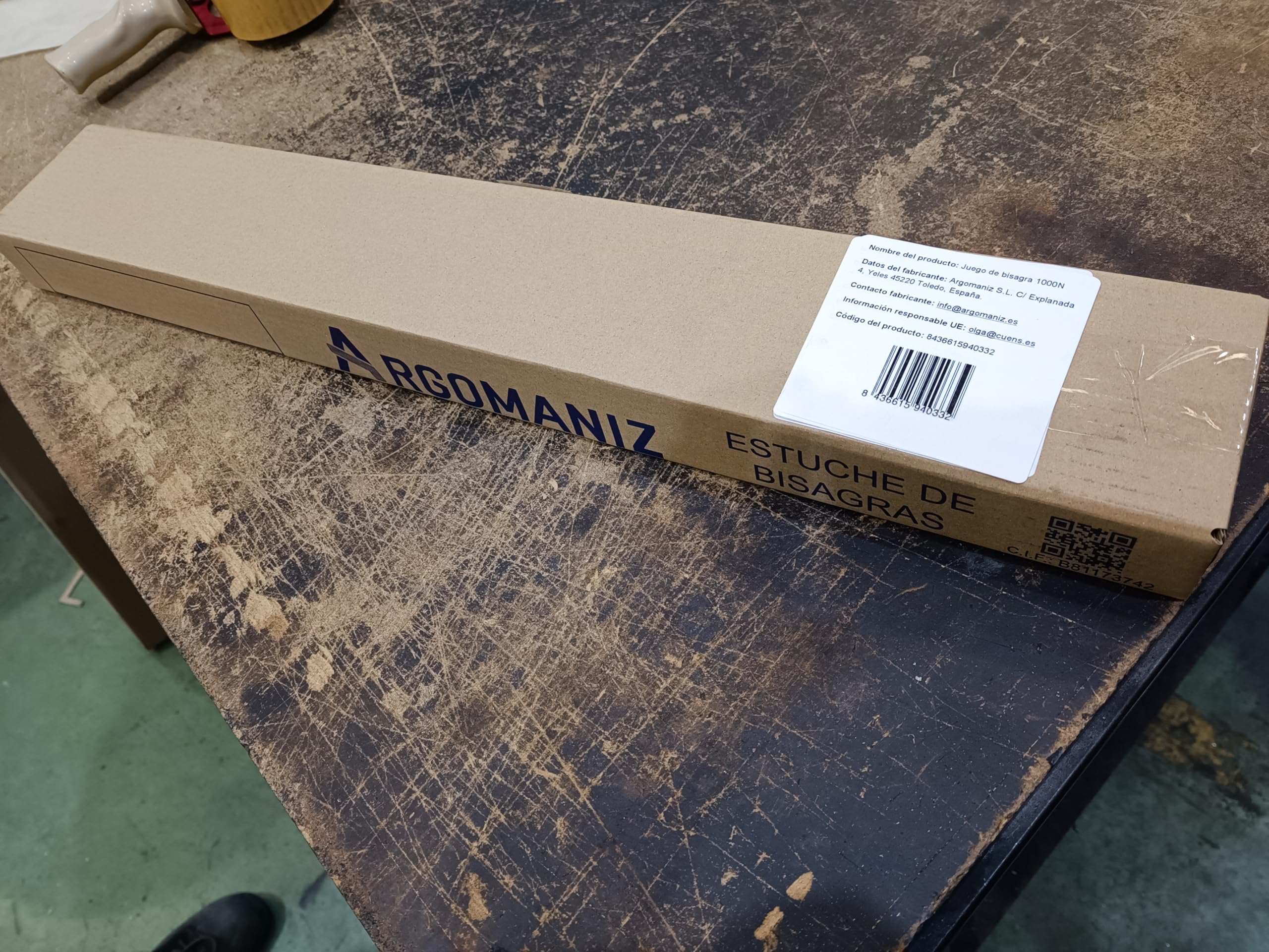 Set mit 2 Scharnieren für Bettrahmen mit 1000N Federn - Ideal für Betten mit 120cm Breite - Geräuschdämpfende Nylon-Unterlegscheiben - Cuens