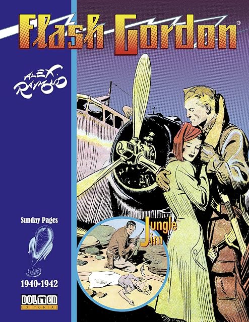 Portada de Flash Gordon &amp; Jim de la Jungla 1940-1942