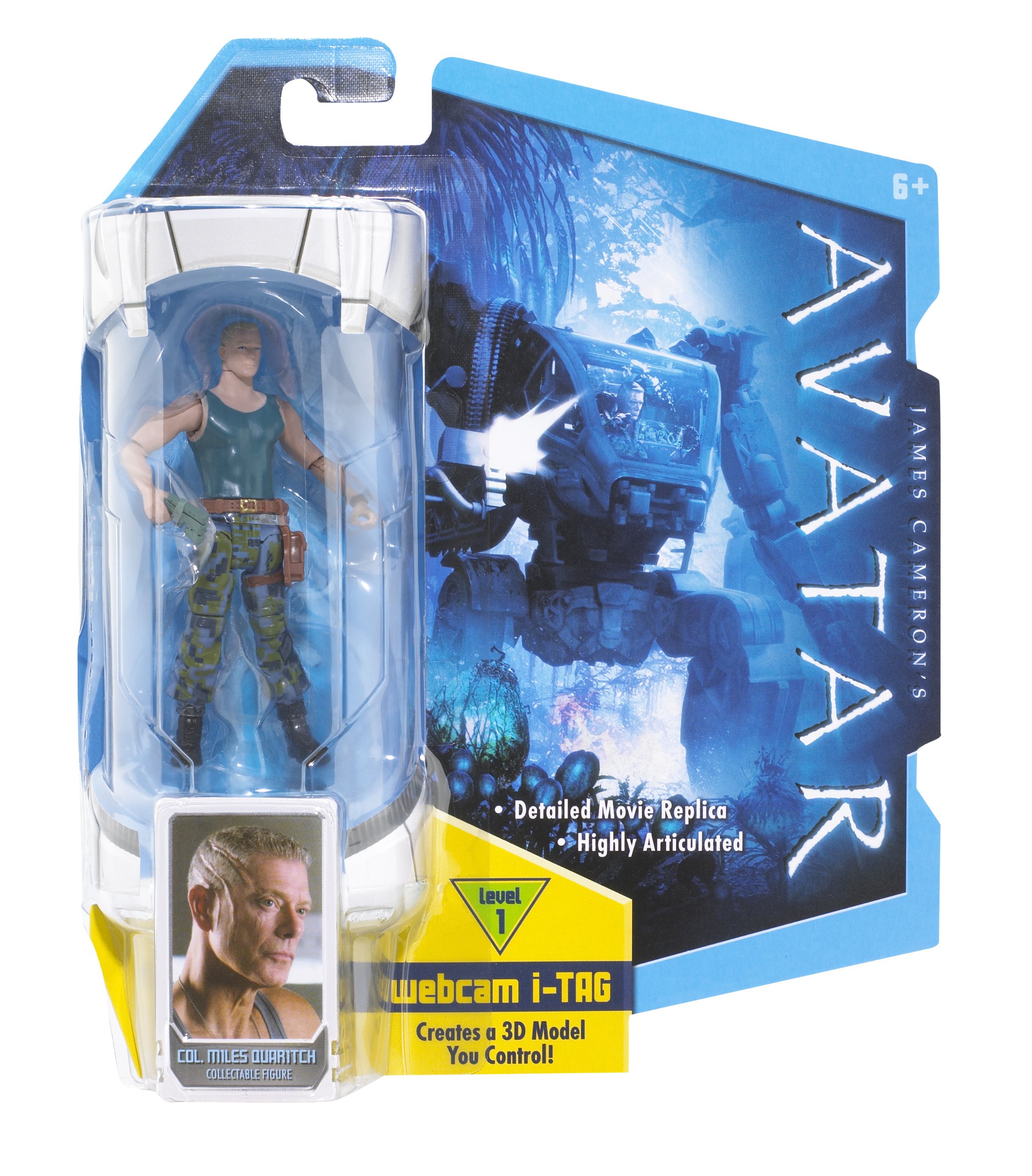 Amazon.com: Mattel James Cameron's Avatar RDA Colonel Miles