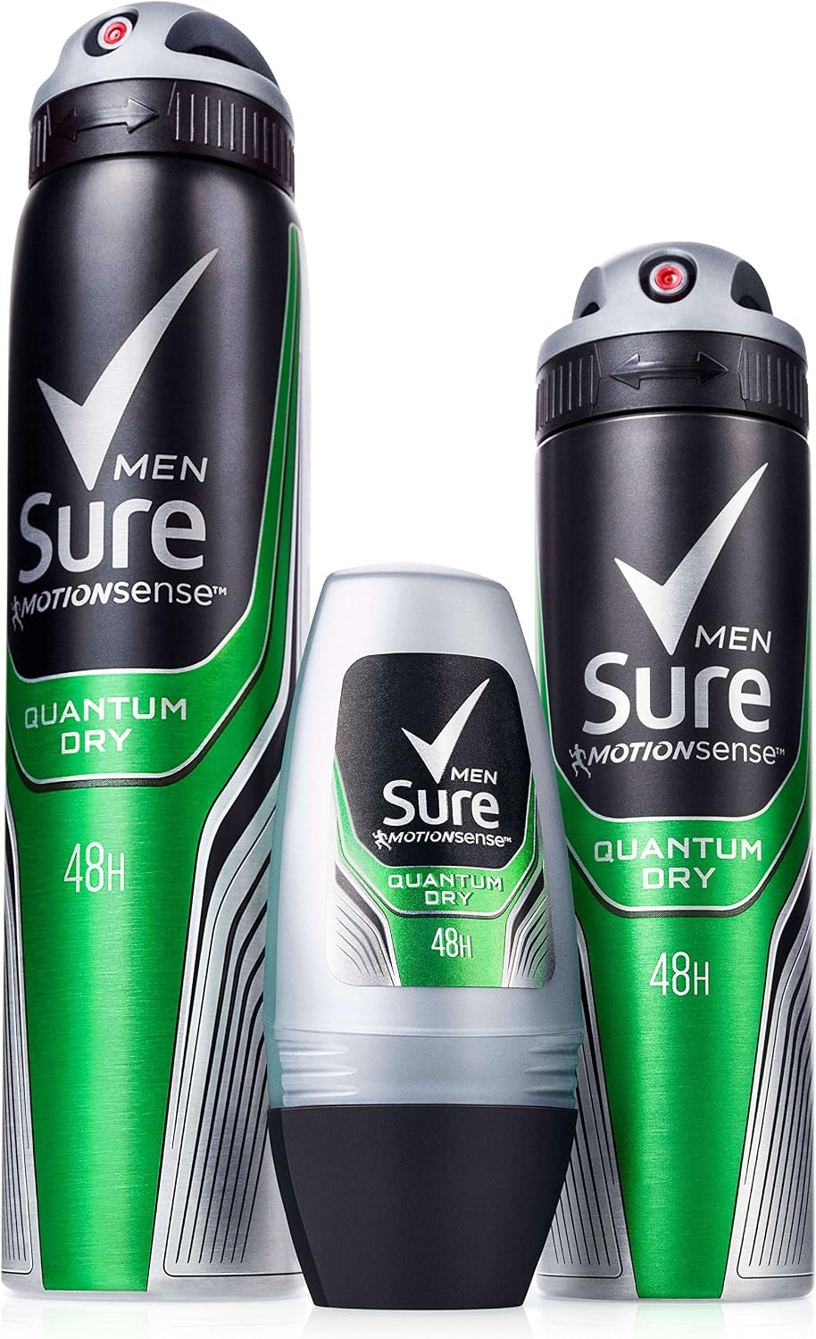 Sure Men Quantum Roll-On Anti-Perspirant Deodorant 50 ml - Pack of 6