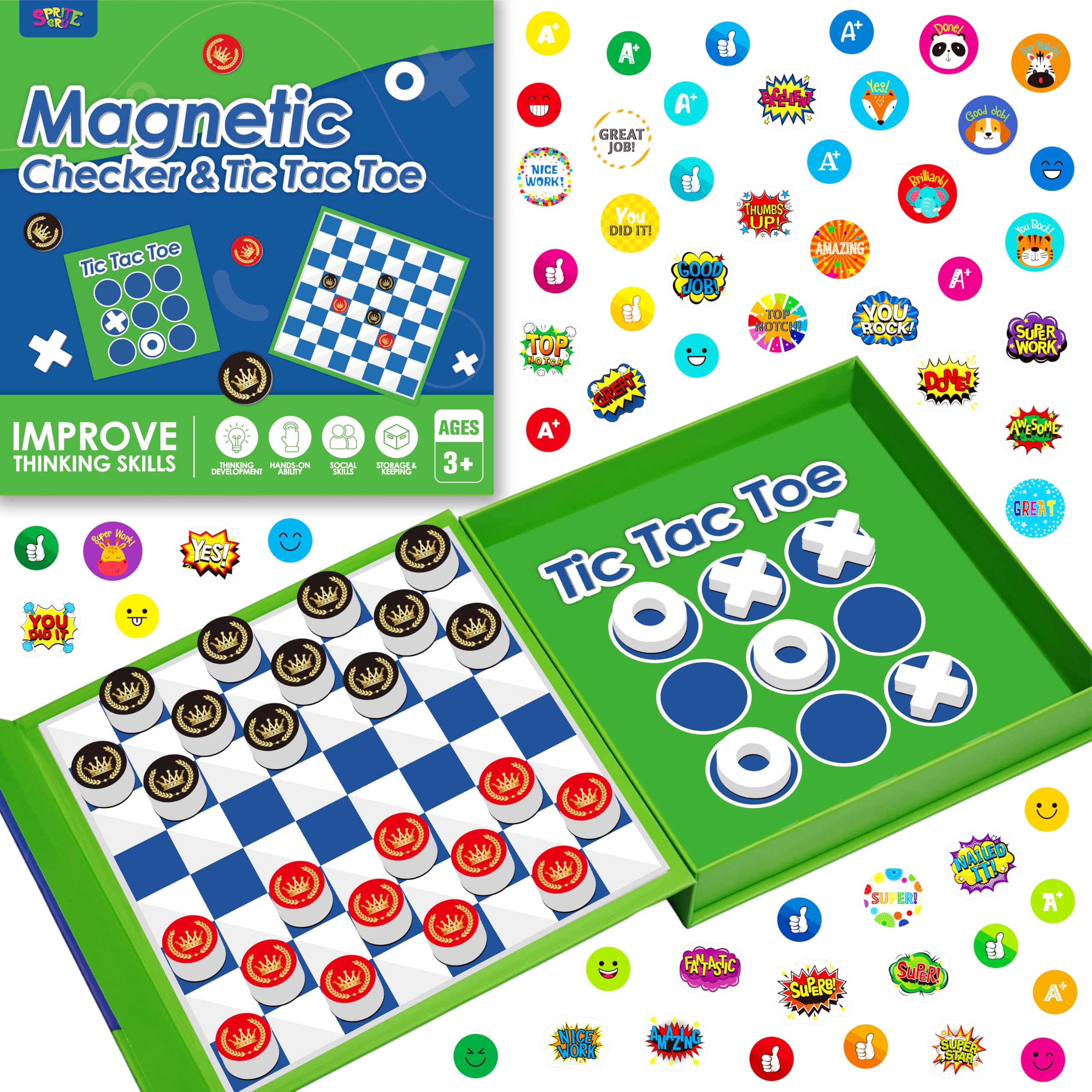 Two Manta Editions Stickers: Il Gioco Di Scambio Adesivi Più Cool! Collezione, Combo E Sorprese Per 2-4 Giocatori