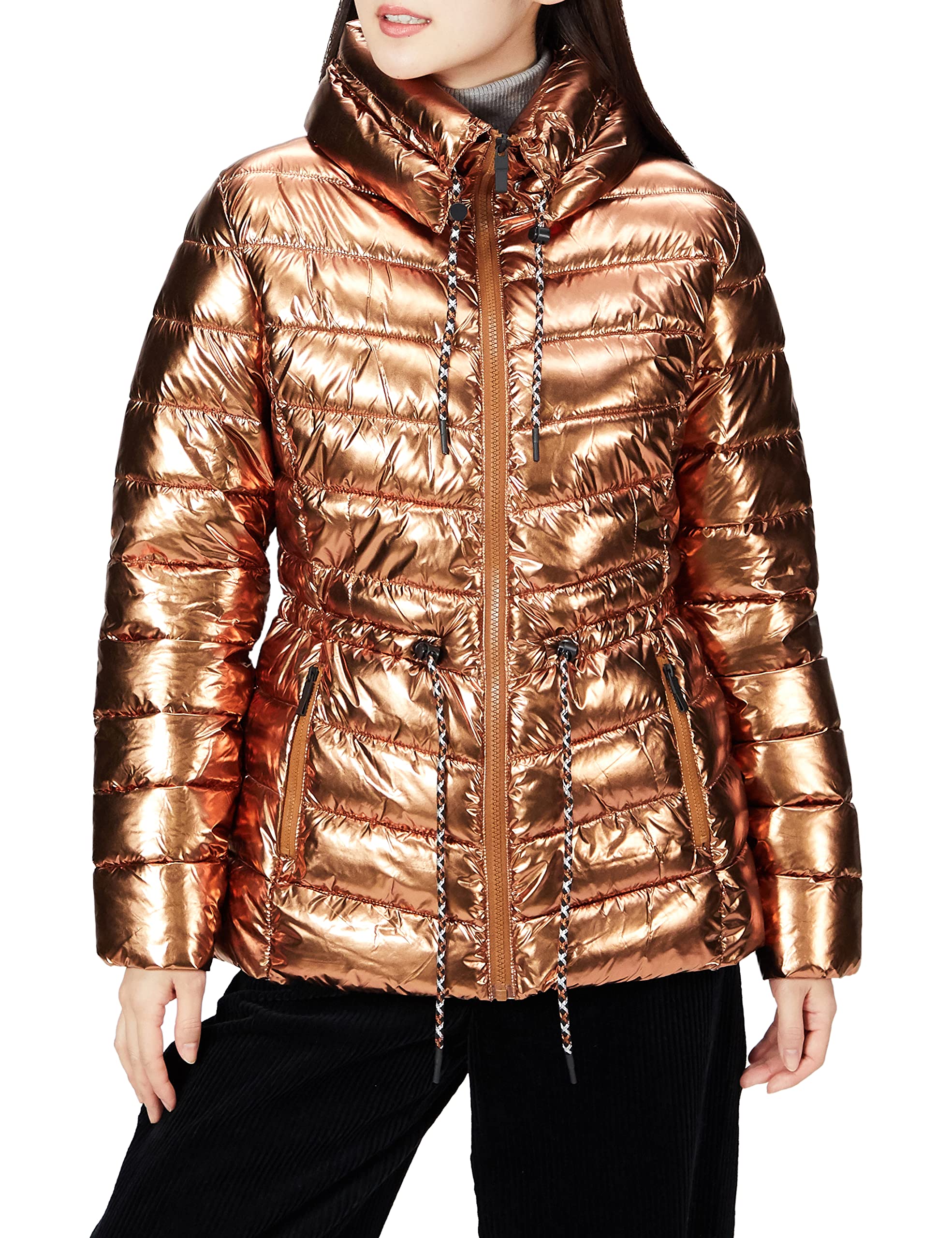 Desigual Women's Yelow Padded Jacket Jasmine Medium