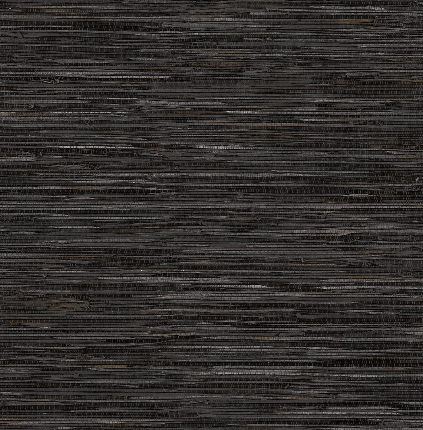 Grassweave Black Peel and Stick Wallpaper, NUS4992