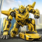 Dino Robot Transform War Game – Monster Truck Drone Battle, Multi Mech Robot Fighting Hero Superhero Car Action Adventure