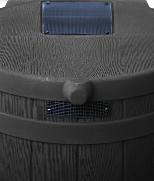 Good Ideas RW50-DIV-BLK Rain Wizard 50-Gallon Diverter Kit, Black