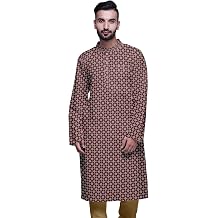 Atasi Printed Summer Kurta For Men Party Wear Casual Kurtas Ethnic Clothing