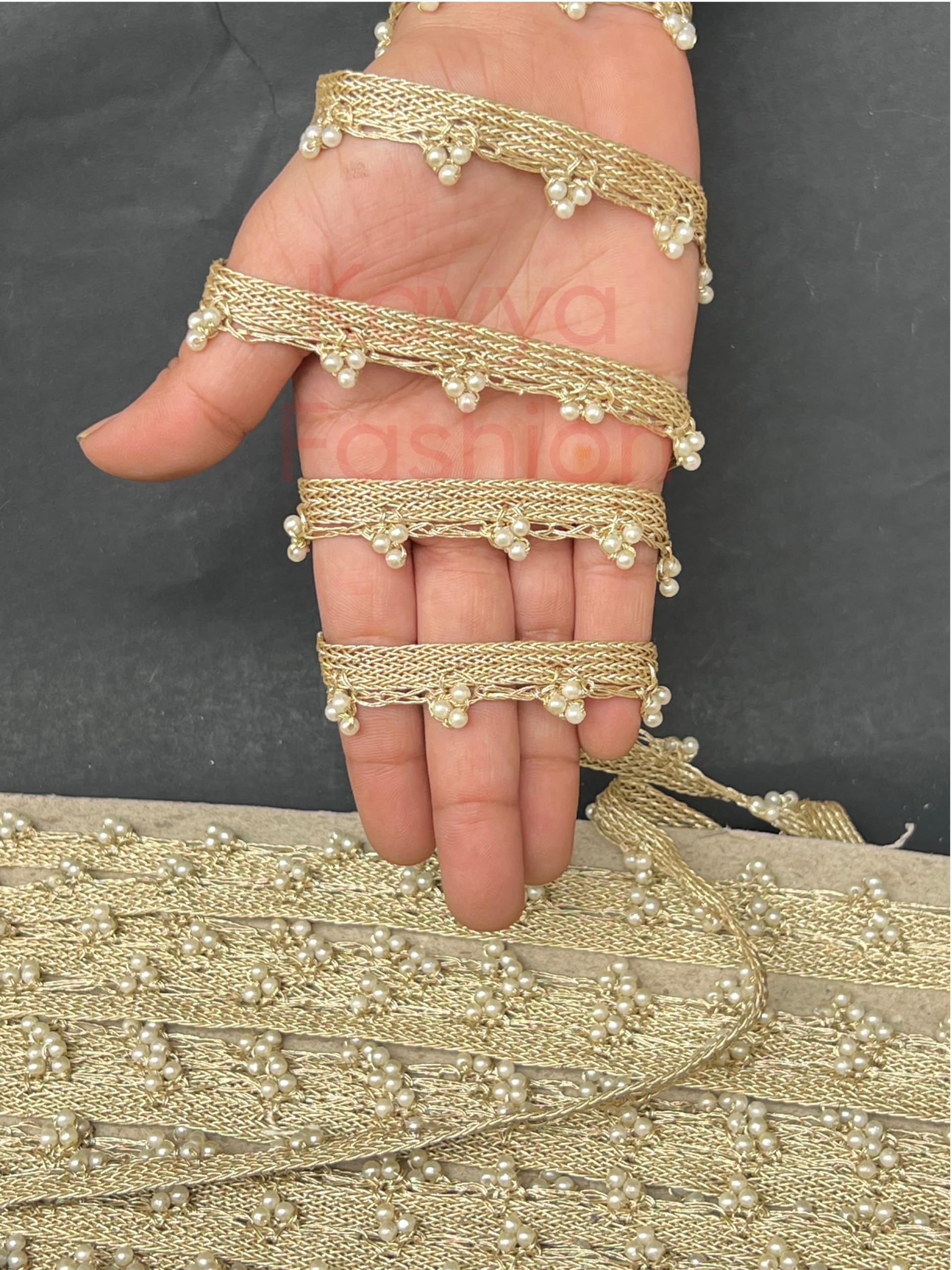 See full amazon price history chart for KAVYA FASHION Golden Nalki Pipe with Golden Moti Hanging Lace for Saree Border Finetage for Dresses, Lehenga, Suits, Blouses, Dupatta, Chunri and Craft (9 Meters; 354 inch) (Golden White Moti Hanging) KAVYA FASHION Golden Nalki Pipe with Golden Moti Hanging Lace for Saree Border Finetage for Dresses, Lehenga, Suits, Blouses, Dupatta, Chunri and Craft (9 Meters; 354 inch) (Golden White Moti Hanging) (B0DFYWFMTG) Amazon Price History, Amazon Price Tracker