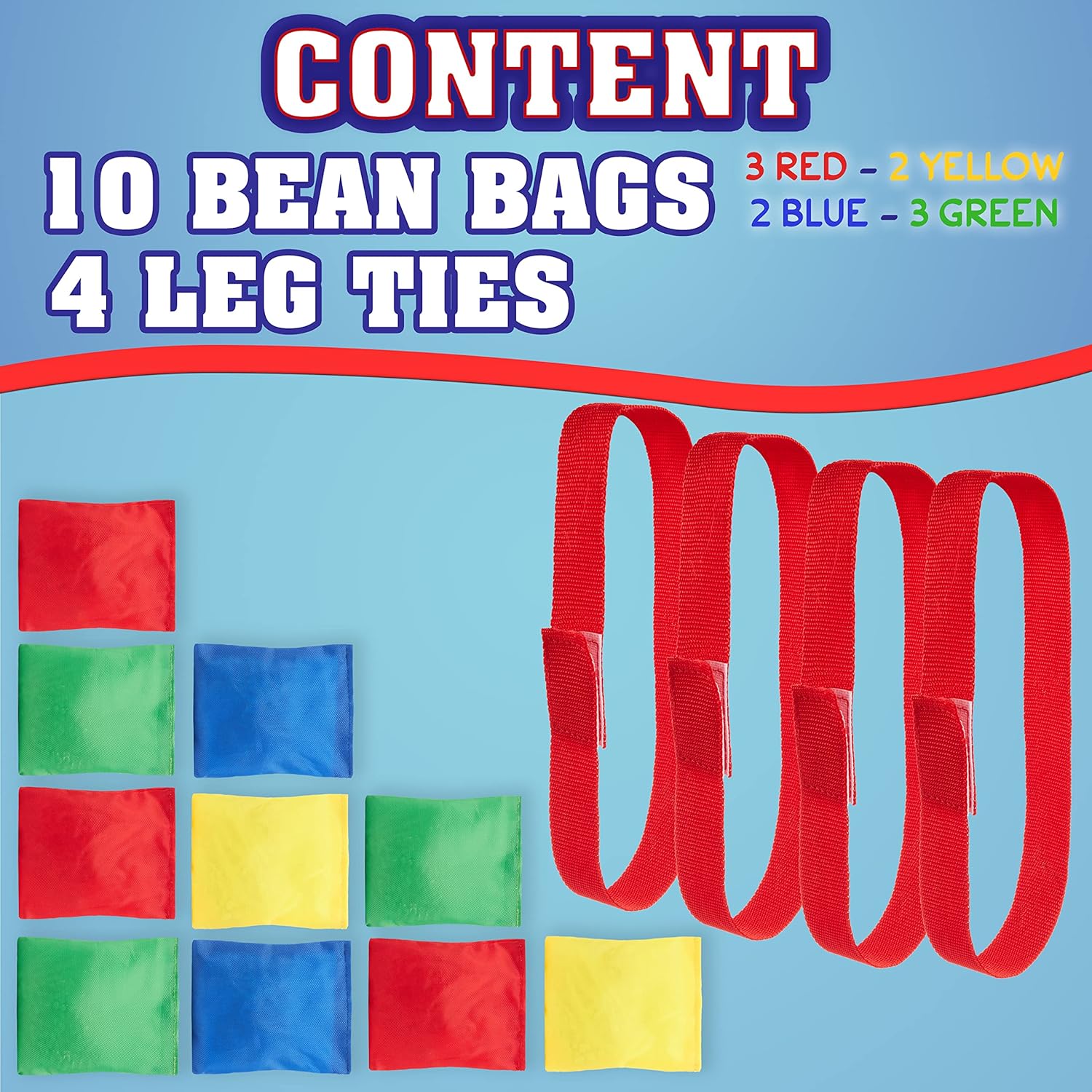 KreativeKraft Bean Bags Pack of Small Bean Bags Throwing Outdoor