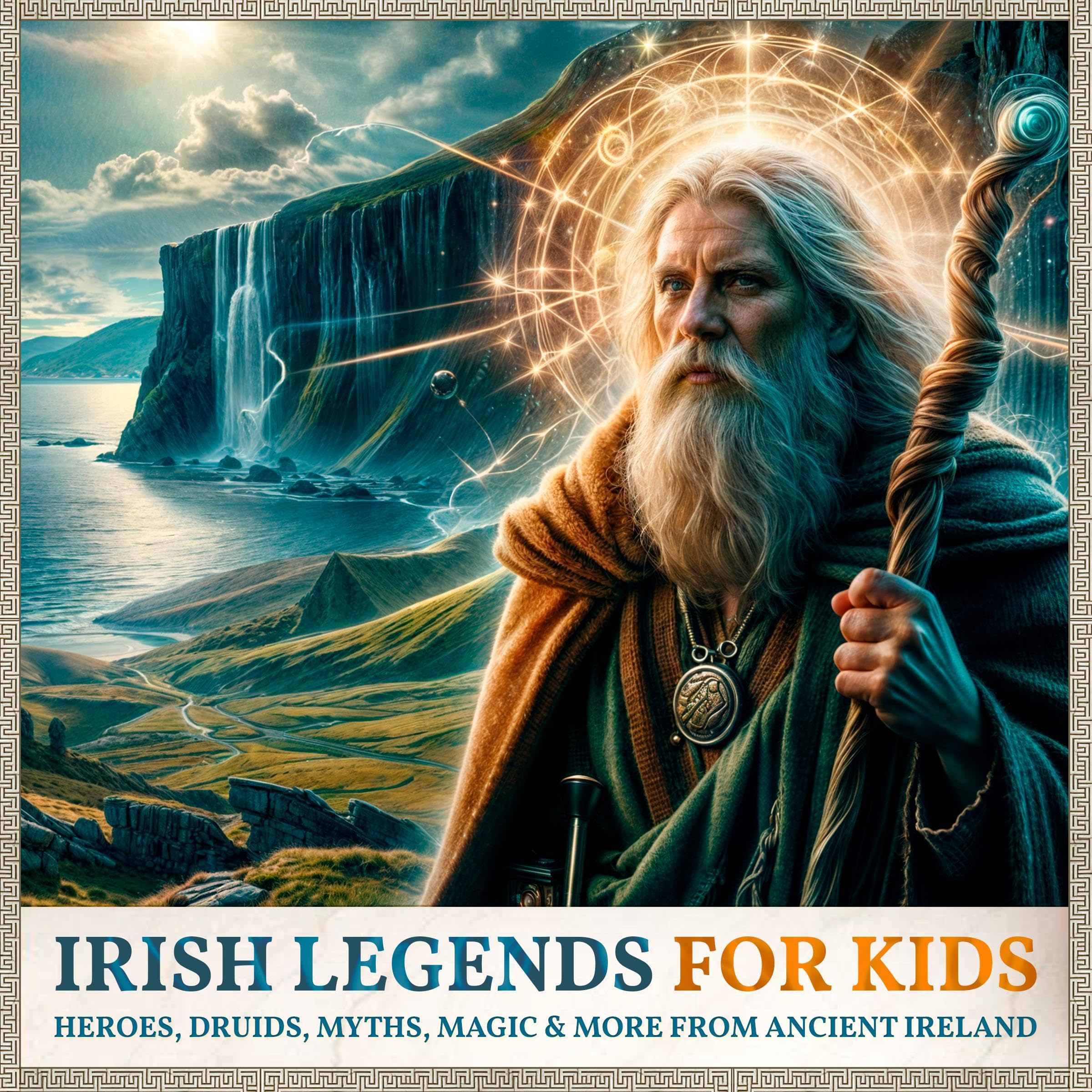 Cover art for Irish Legends for Kids