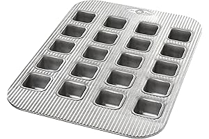 USA Pan Bakeware Aluminized Steel Brownie Bite Pan