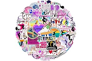 Sports Event: Gymnastics Stickers Pack - Party Favor