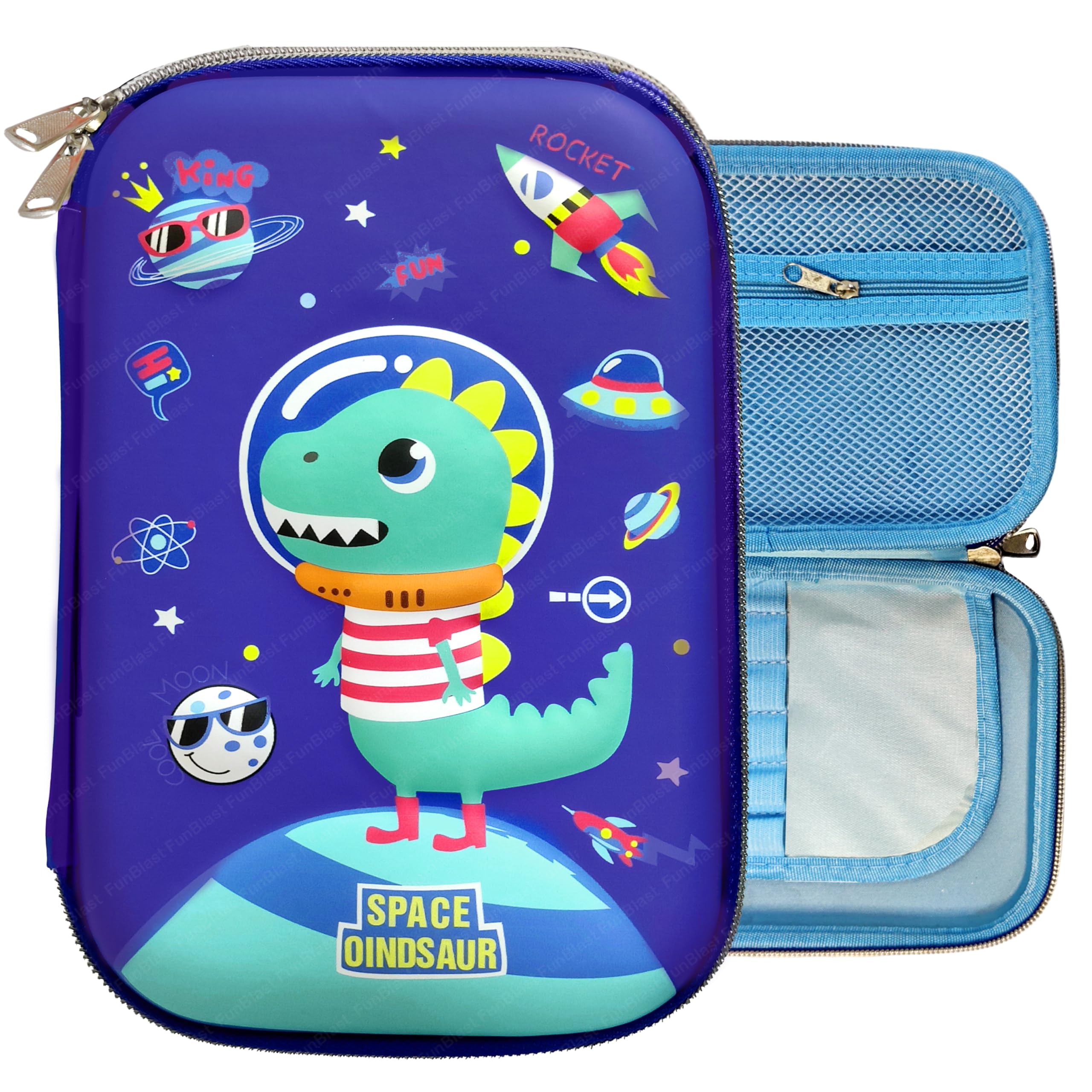 FunBlast Dinosaur Theme Pencil Case for Kids – Pencil Pouch for Kids, Pencil Box for Boys, Pencil case for Boys, Return Gifts for Kids, Multipurpose Pencil Case (B0CX99ZTMD) Amazon Price History, Amazon Price Tracker