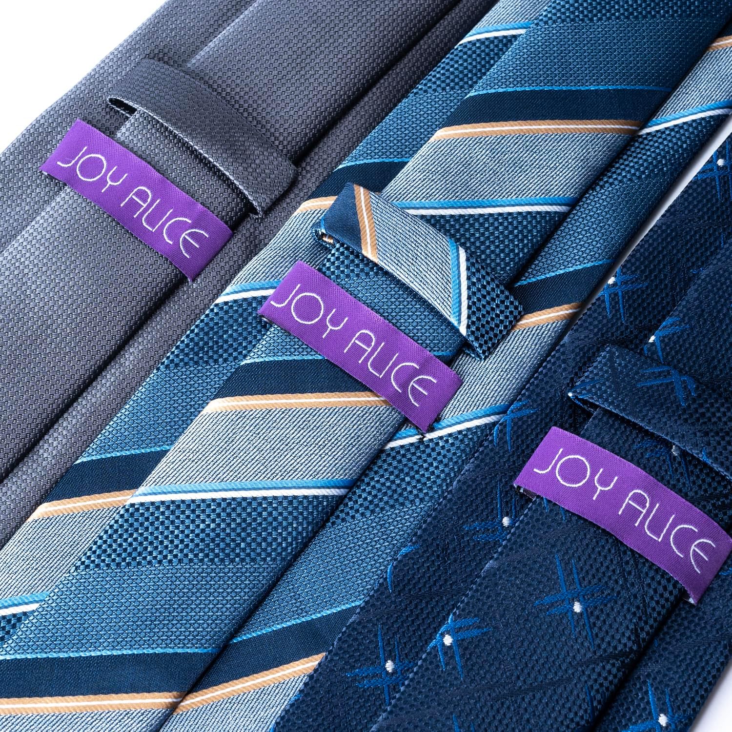 joy alice Tie For Men 6 PCS Necktie Woven Jacquard Neck Ties Set - Image 7