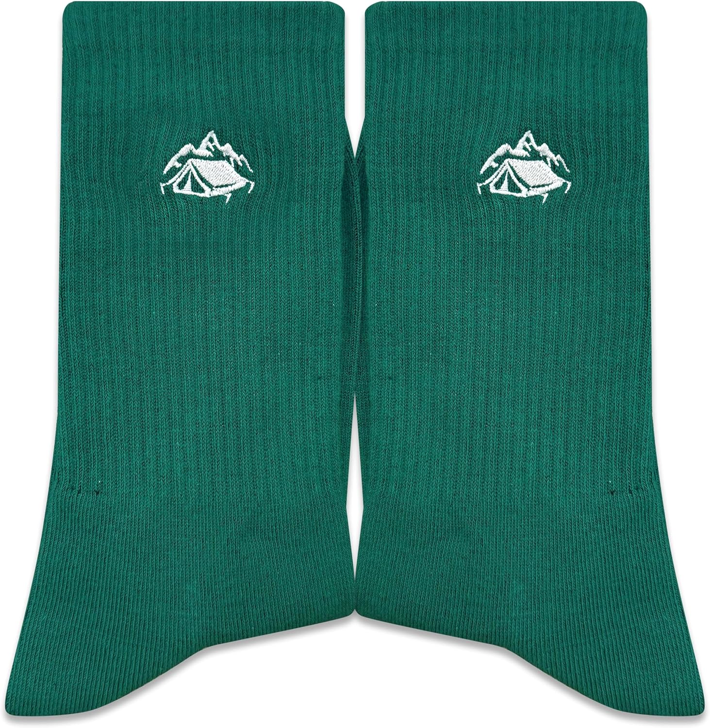 Camping Themed Embroidered Socks-Camper Gifts for Birthday,