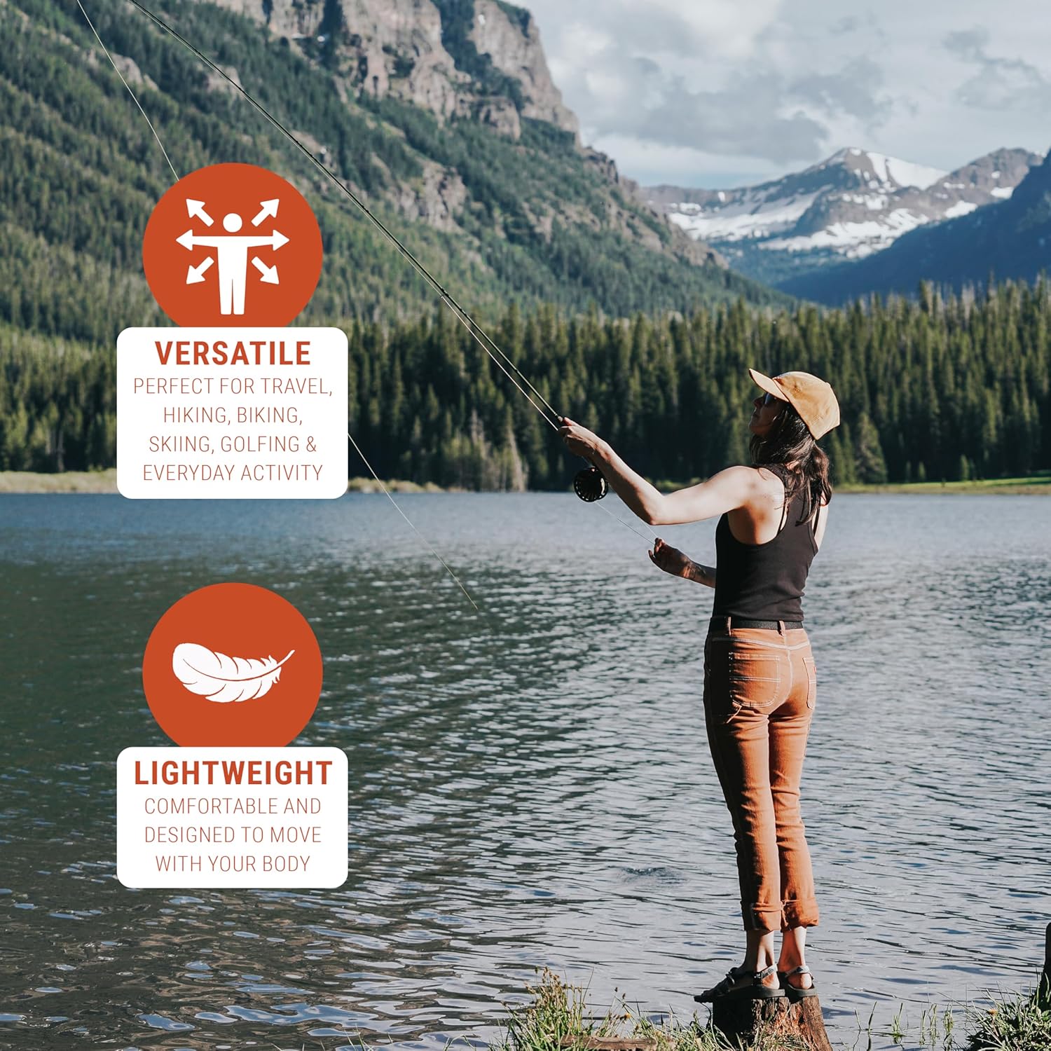 Jelt Venture Adjustable Elastic Stretch Belt Non-Slip for Men or Women Black - Image 7