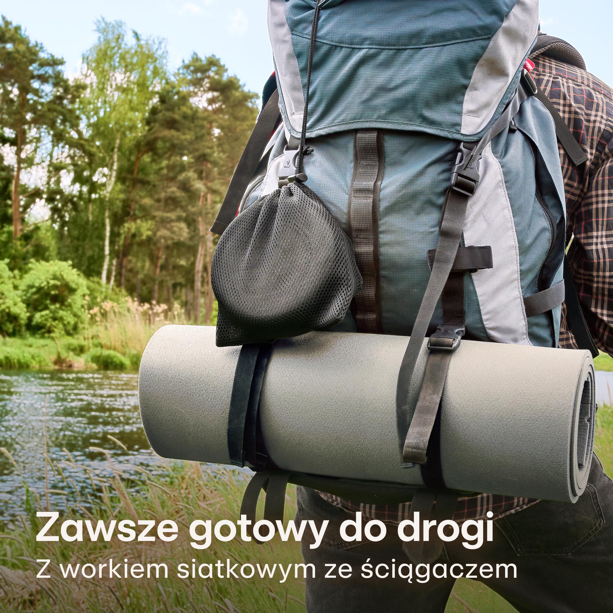 Praknu Zestaw Czajnik Turystyczny 1L Stal Nierdzewna – Czajnik, Kubek, Zaparzacz & Torba – Sztaplowany – Uchwyt z Silikonu Odporny na Ciepło – Indukcja, Gaz & Ogień – Do Zmywarki