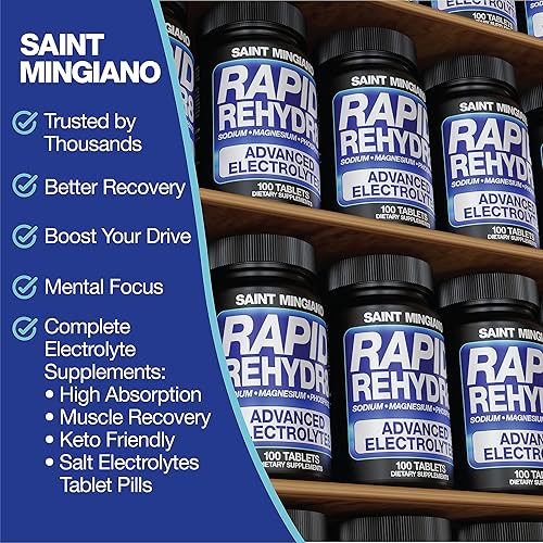 Miniatura 8 de Limpieza de 15 días  Desintoxicación de colon con laxante natural - con - Rapid Rehydr8 suplementos de electrolitos para prevención de calambres y