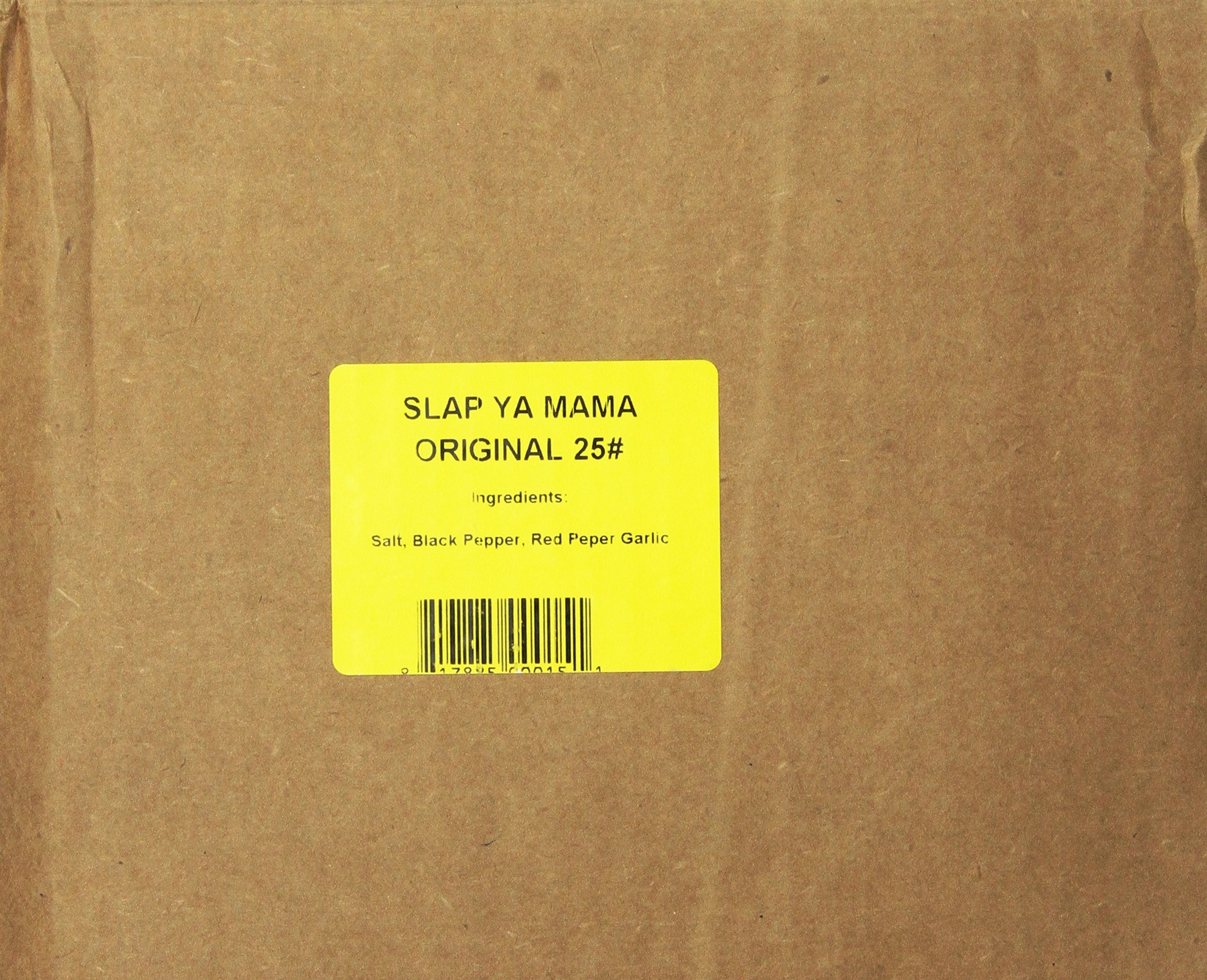 SLAP YA MAMACajun Seasoning Blend, Original, 25 Pound[Amazon-developed Certification] Compact by Design
