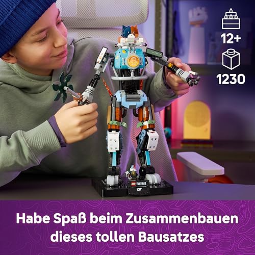 LEGO Fortnite KIT - Jeu Interactif - Figurine d'Action avec Pic Griffes de Puissance & Roue Fonctionnelle - Décoration de Chambre d'Enfant - Cadeau Gaming pour Garçon, Fille & Ado Fan dès 12 ans 77081 - 2