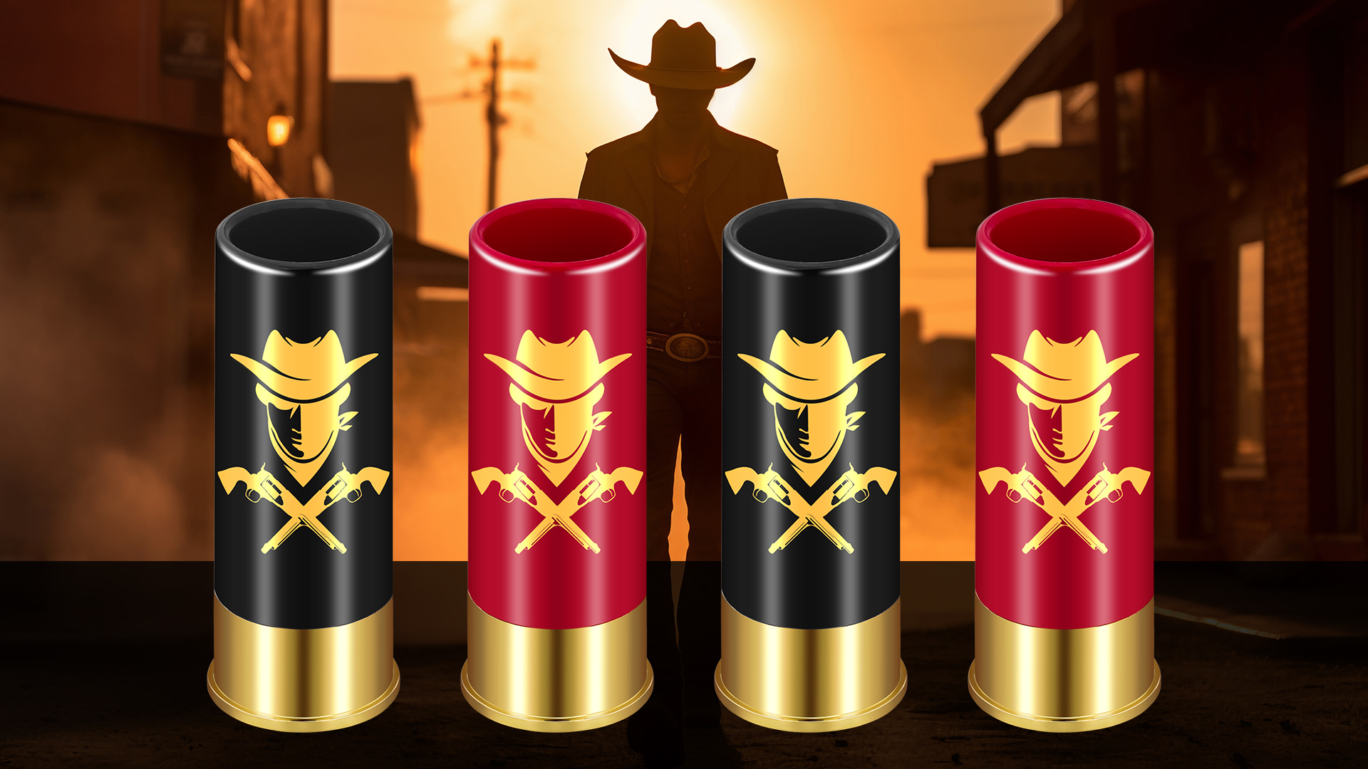 Set Di 6 Bicchierini Da Shot In Vetro A Forma Di Stivali Da Cowboy – Non Usa E Getta, Perfetti Per Feste A Tema Western E Addii Al Nubilato