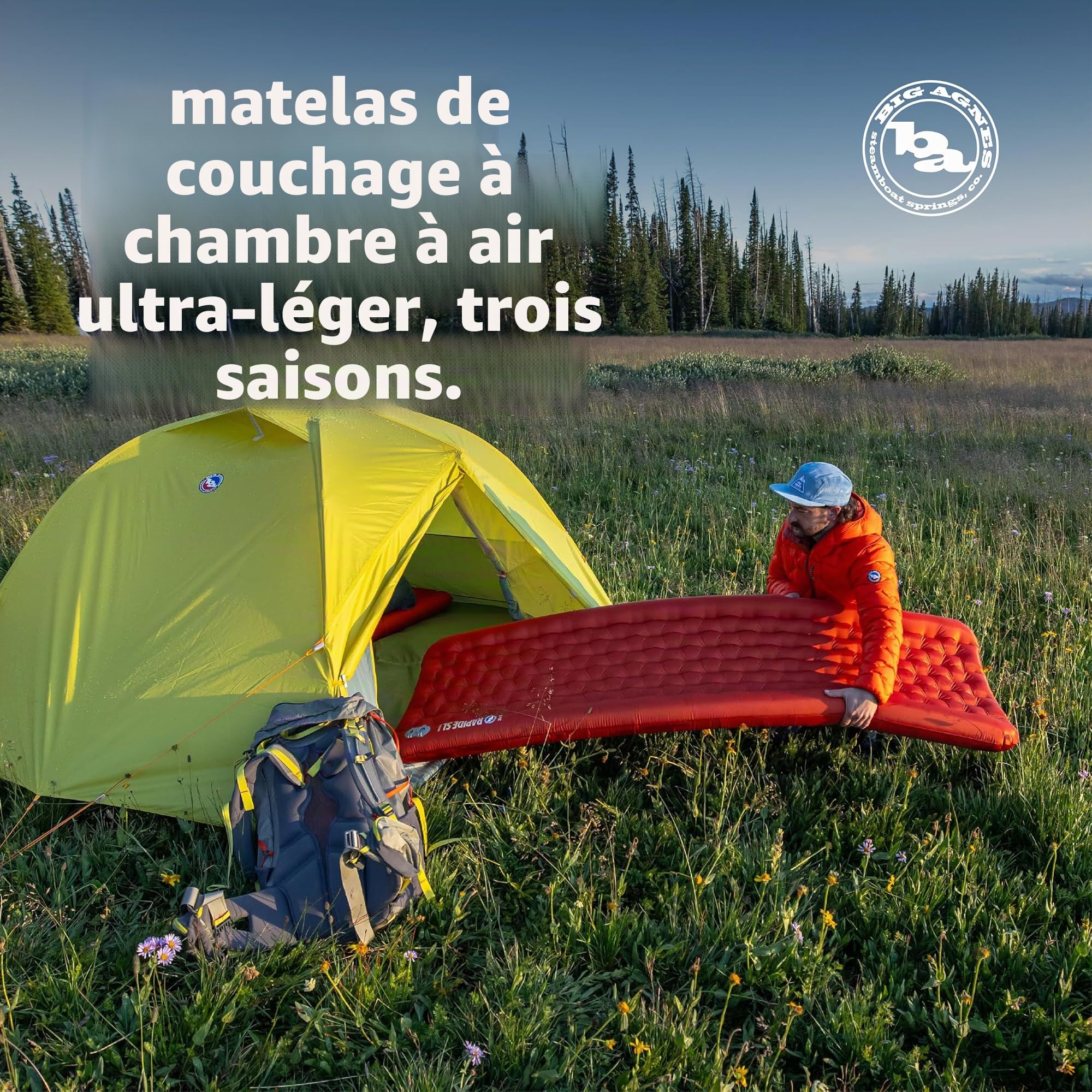 Big Agnes Rapide SL Insulated - Matelas de Camping