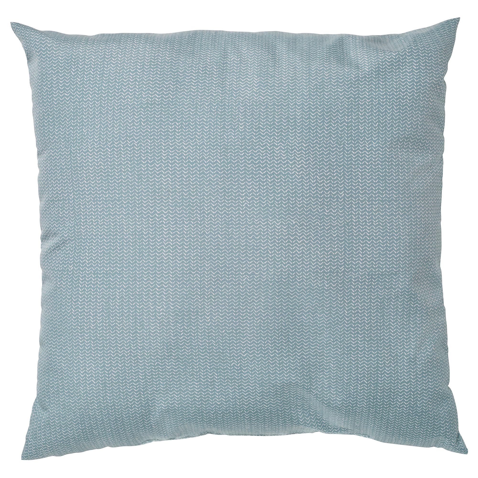 Coussin gris bleu 50x50 cm PROFETBLOMMA pour décorer la chambre
