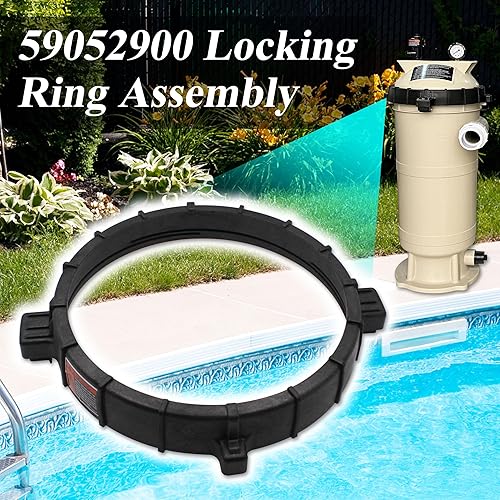 Miniatura 2 de 59052900 Conjunto de anillo de bloqueo compatible con filtros Warrior y Clear Predator para piscina y spa