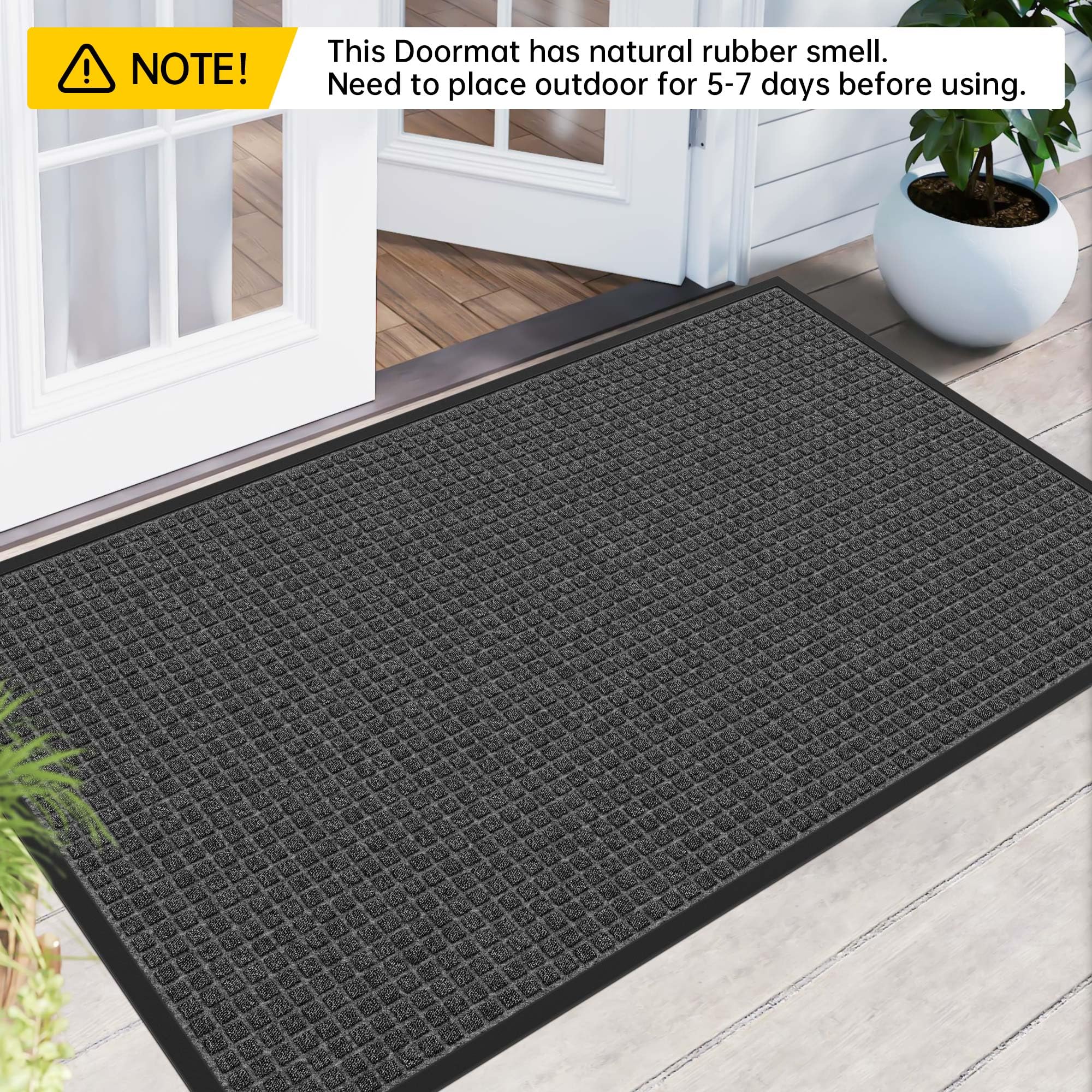 Sturdy Outdoor Doormat - Waterproof & Fade Resistant -8 Sturdy Outdoor Doormat - Waterproof & Fade Resistant -8