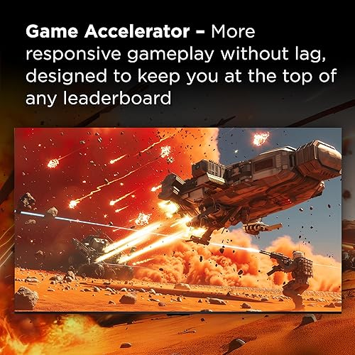 Miniatura 17 de TCL Serie QM6K de clase de 55 pulgadas  Mini LED QLED 4K HDR  55QM6K, modelo 2025  120HZ-144HZ Smart Google TV Dolby Atmos Onkyo Audio  Control