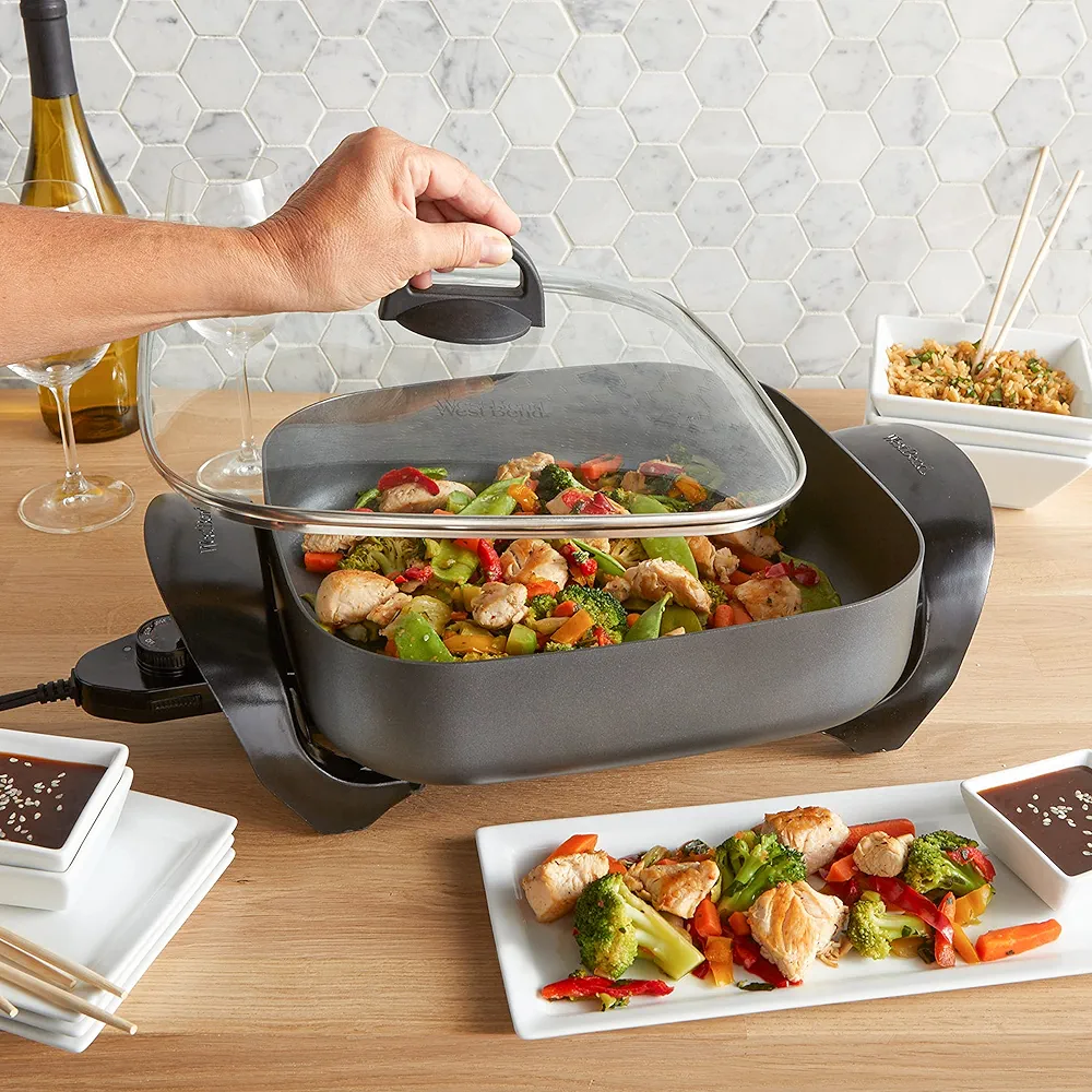 Amazon.com: West Bend Electric Skillet Family-Sized 3-Inch
