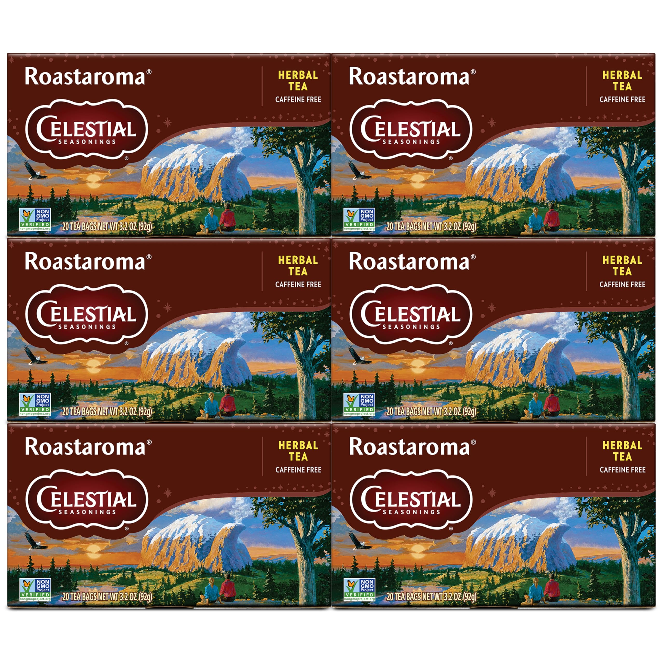 Celestial Seasonings Herbal Tea, Roastaroma, Caffe