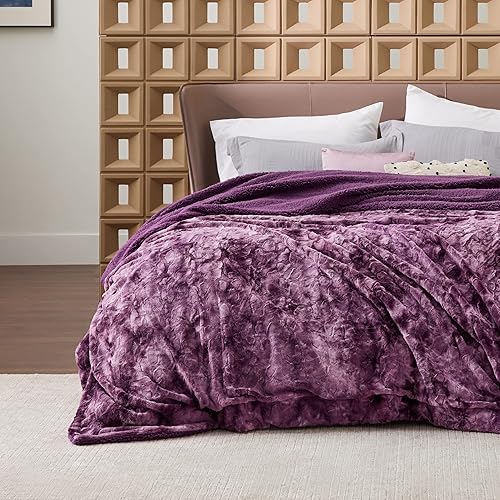 Manta Sherpa de piel sintética