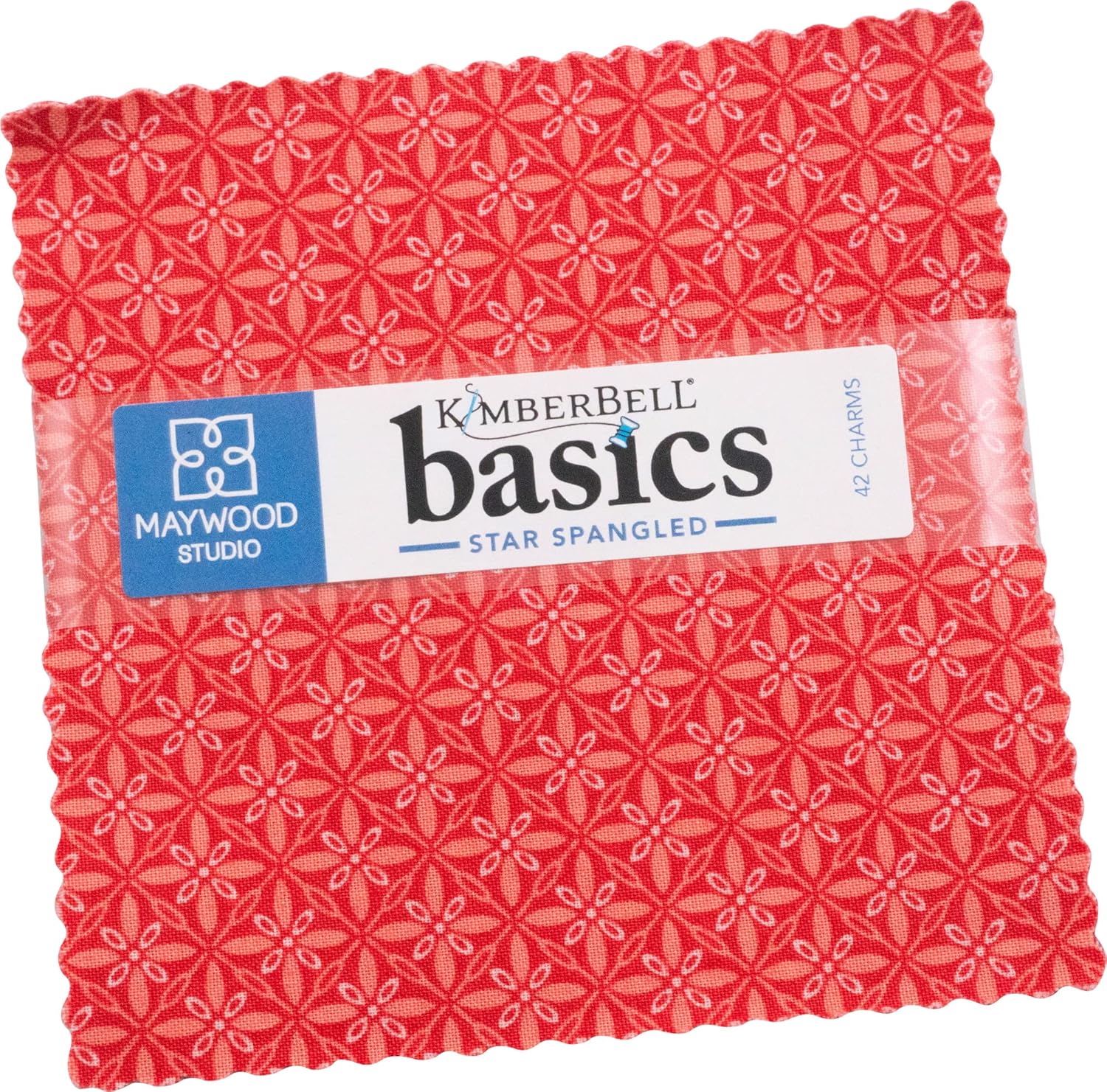Kim Christopherson Kimberbell Basics Star Spangled Charm Pack 42 5-inch Squares Maywood Studio