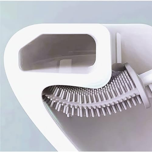 Image of WE 3 x Toilet Brush in TPR and Thermoplastic Rubber, White, Silicone, 36 Alto x 11 ancho x 3,5 Fondo