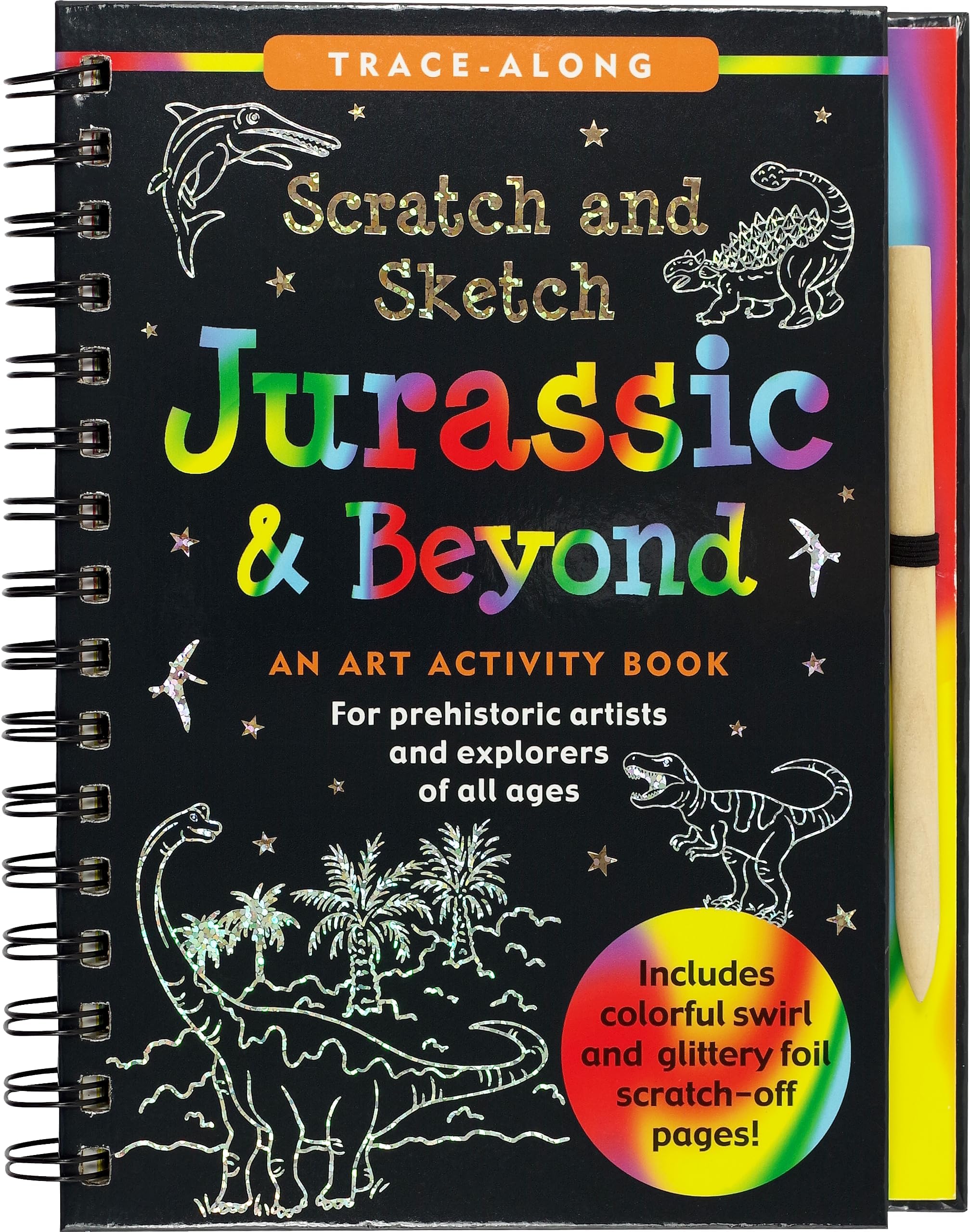 - Scratch & Sketch Jurassic (Trace Along)