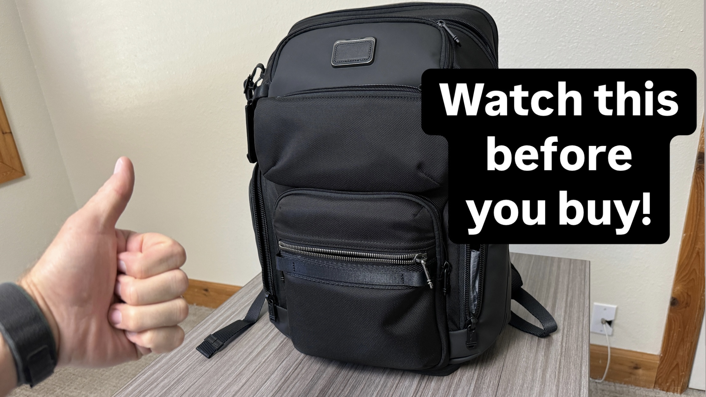 tumi alpha bravo nomatic backpack Watch Honest review of Alpha Bravo Nomatic Tumi backpack! on Amazon Live