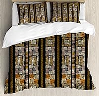 Vista 75 de Ambesonne Juego de funda de edredón de baloncesto, silueta de jugador de baloncesto, promoción de campeonato de competencia de atleta, juego de ropa