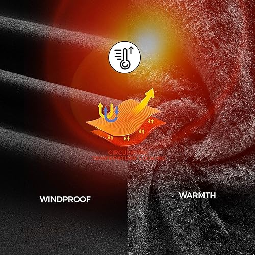 Miniatura 8 de Chaqueta impermeable de esquí de montaña para hombre, resistente al viento, abrigo cálido con capucha para invierno