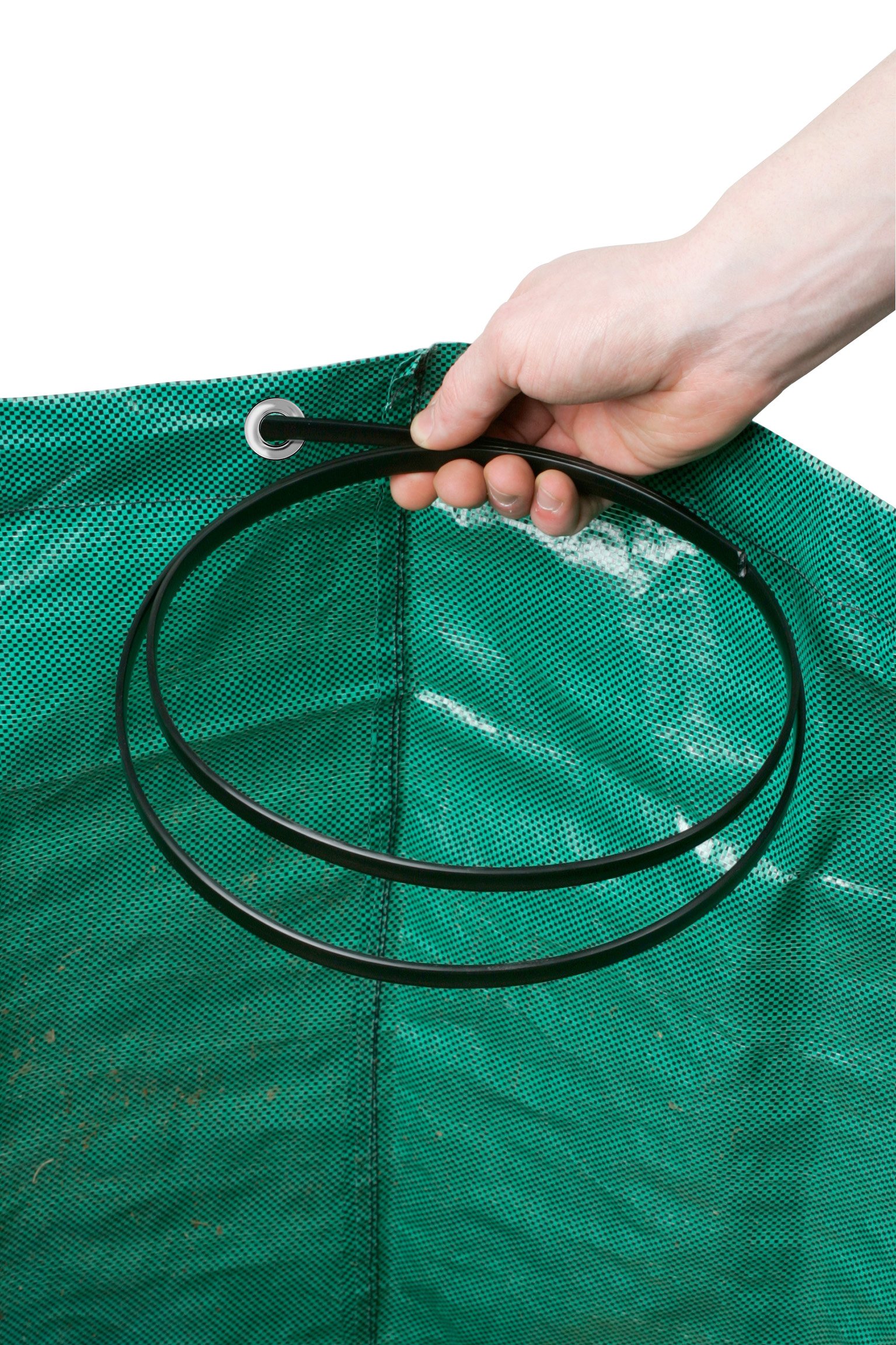 Meister Sacco da giardino 272 litri – 6 pezzi in set – autoportante con manici – sacco per rifiuti da giardino per foglie, taglio verde ed erbacce