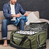Vista 6 de Pacific Gear Duffel Bag with Rolling Wheels